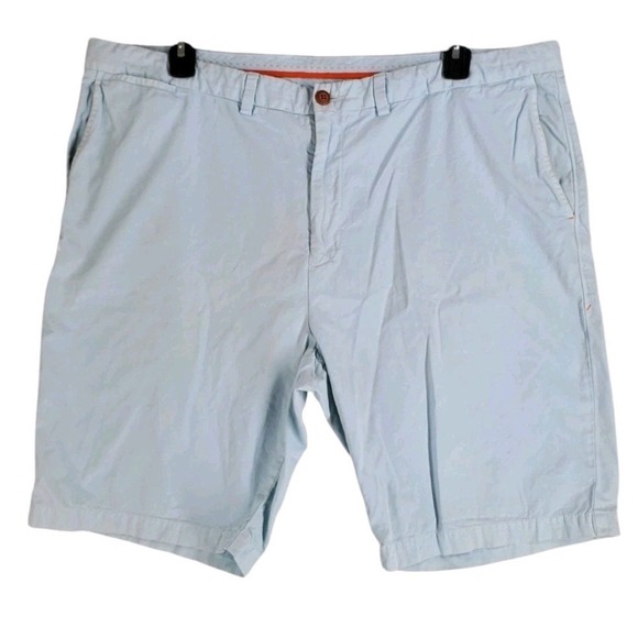 Tommy Bahama Chino Pants Mens 40 Light Blue Pima Cotton Distressed (42x10.5) - Picture 10 of 11